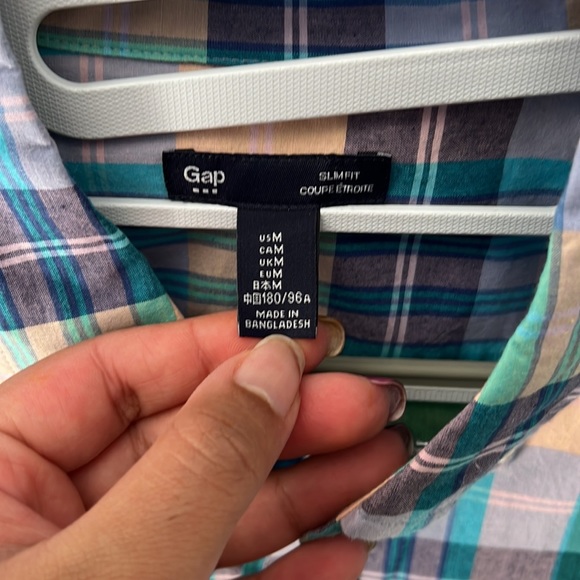 Men's slim fit Gap shirt - M - Picture 3 of 3